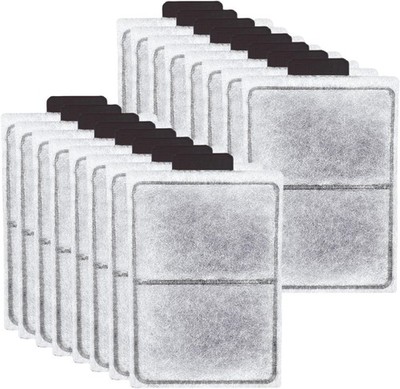 ELCCOTYA 16 Pack PF-L Fish Tank Filter Cartridges, Aquarium 16 Pack, White 