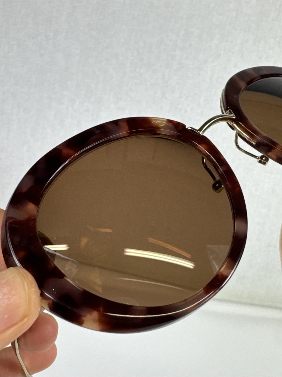*Frames Only* AS-IS* Prada BrownPeach Gradient SP… - image 10