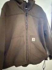Carhartt Super Dux Men's XL Insulated Winter Jacket Coat Brown Super Warm Great