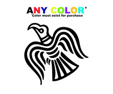 Odin's Raven Decal – Norse Mythology Vinyl Sticker | Huginn and Muninn Viking
