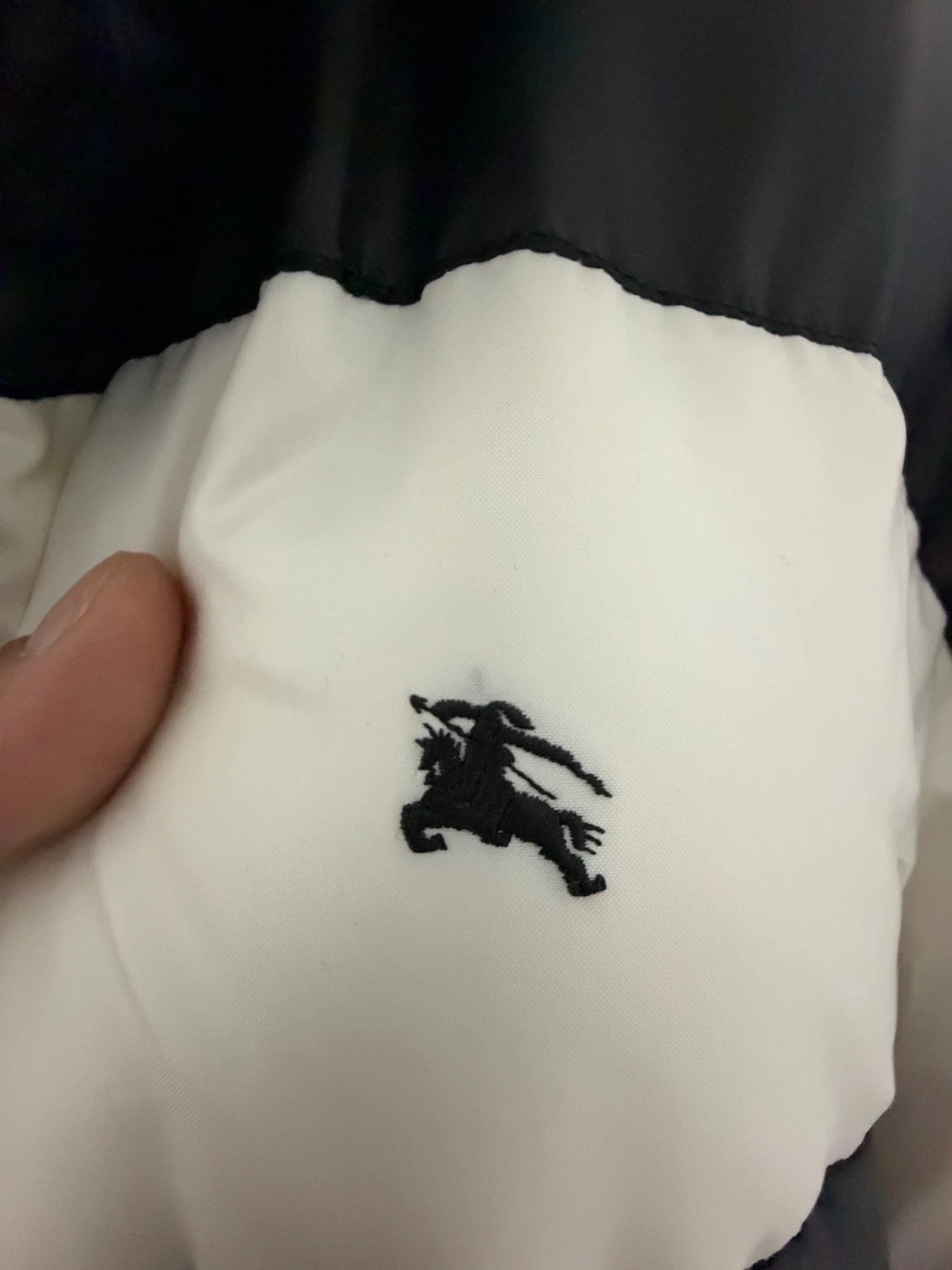 Burberry Black Label black and white jacket image 4