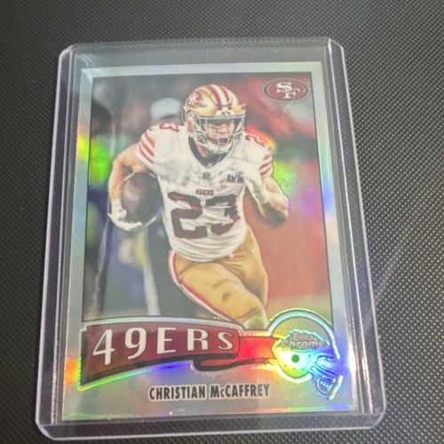 Topps 2025 Topps Chrome 1975 Topps Christian McCaffrey 49ers #1975-29 Refractor