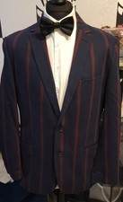Jasper Conran Striped Boating Blazer Size 44R