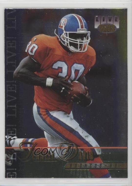 1995 Classic Images Limited Live Terrell Davis #113 Rookie RC HOF 01w7