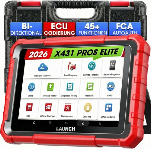 2026 LAUNCH X431 Pro Elite V+ PRO 5 OBD2 Diagnostiqueur TOUT SYSTÈME ECU Codage - Photo 1/18