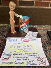 VINTAGE SHELL  FIRE & ICE MOTOR OIL CAN Full Sealed Paper and  Very Nice  Can #4