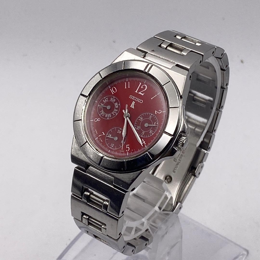 稼働品　SEIKO LUKIA　セイコールキア腕時計　5Y89-0B30 SEIKO LUKIA 5Y89-0B30 Triple Calendar Water Resist 10bar