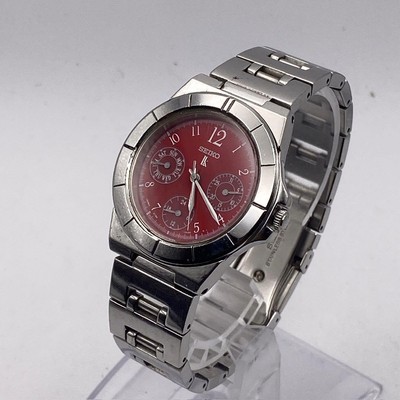 SEIKO LUKIA 5Y89-0B30 Triple Calendar Water Resist 10bar
