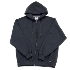 Russell Athletic Hoodie Men's Large Zip Up