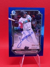 2026 Bowman LUIS ARANA 1st Bowman Chrome True Blue Auto /150 Prospect Marlins🔥