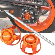 For 1290 Super Duke R 2014~2023 Rear Axle Fork Wheel Protector Crash Sliders Pad