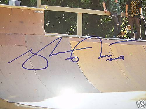 SHAUN WEISS ""X GAMES"" SKATEBOARDING SNOWBOARD SIGNIERT 18x24 POSTER * C0A - Bild 1 von 2
