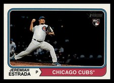 Jeremiah Estrada RC 2023 Topps Heritage #146 Rookie Chicago Cubs Mint
