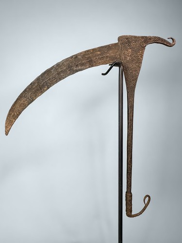 Kirdi Kamerun Tanzsense Erntewerkzeug Skulptur Eisen Afrika Kamerun - Bild 2 von 2