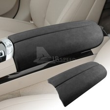 For Bmw 7 Series F01 F02 2009-2015 Center Console Armrest Box Cover Trim Suede