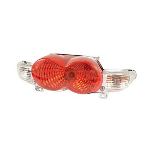 Cabochon Feu Arrière Teknix Pour Scooter Peugeot Ludix One 50 2004-2014
