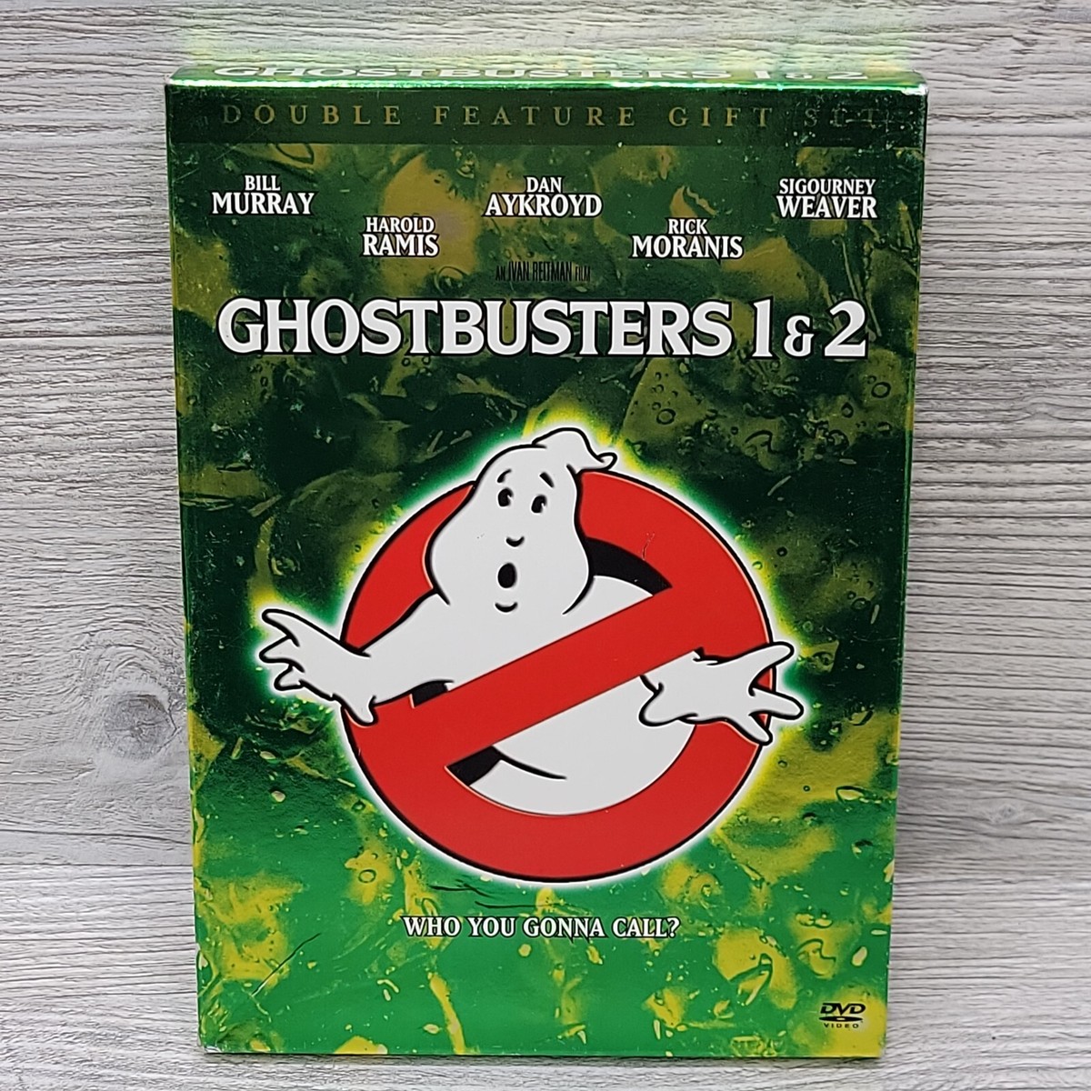 Original Ghostbusters Movie 1 & 2 DVD Double Feature Gift Set Bill