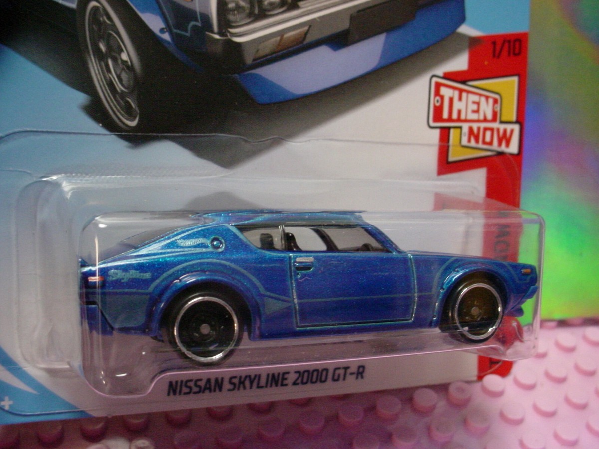 2018 i Hot Wheels NISSAN SKYLINE 2000 GT-R #118∞dark blue;st8