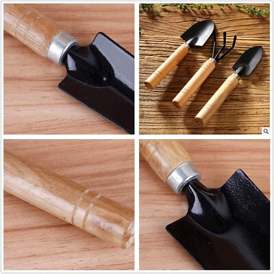 Garten Handwerkzeug Set Unkrautkultivierung Pflanzset Gabelkelle Outdoor 3-teilig UK