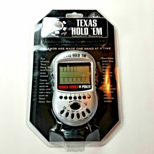 texas holdem handheld game