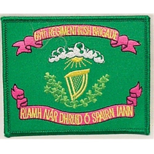 Patch de brigade irlandaise 69e régiment guerre civile neuf - Photo 1 sur 1