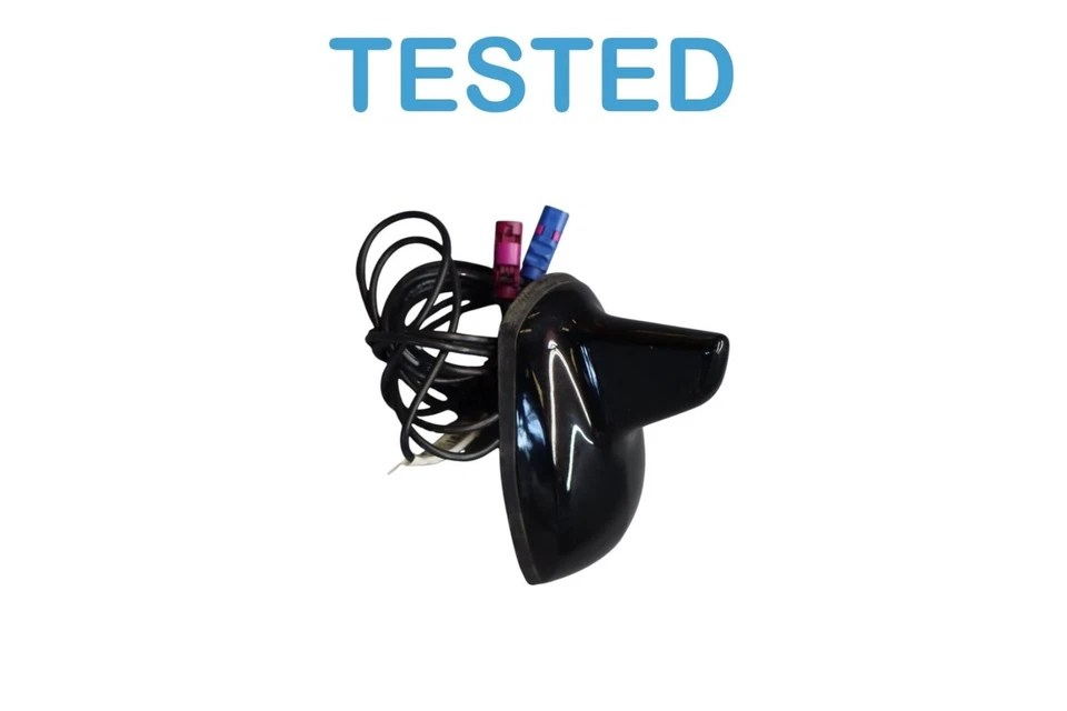 Antena de rádio 10-15 Mercedes GLK350 C250 W204 cupê barbatana de tubarão preta fabricante de equipamento original - Imagem 2 de 4