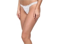 Hanky Panky Women's 238335 White Signature Lace G-String Underwear Size One Size