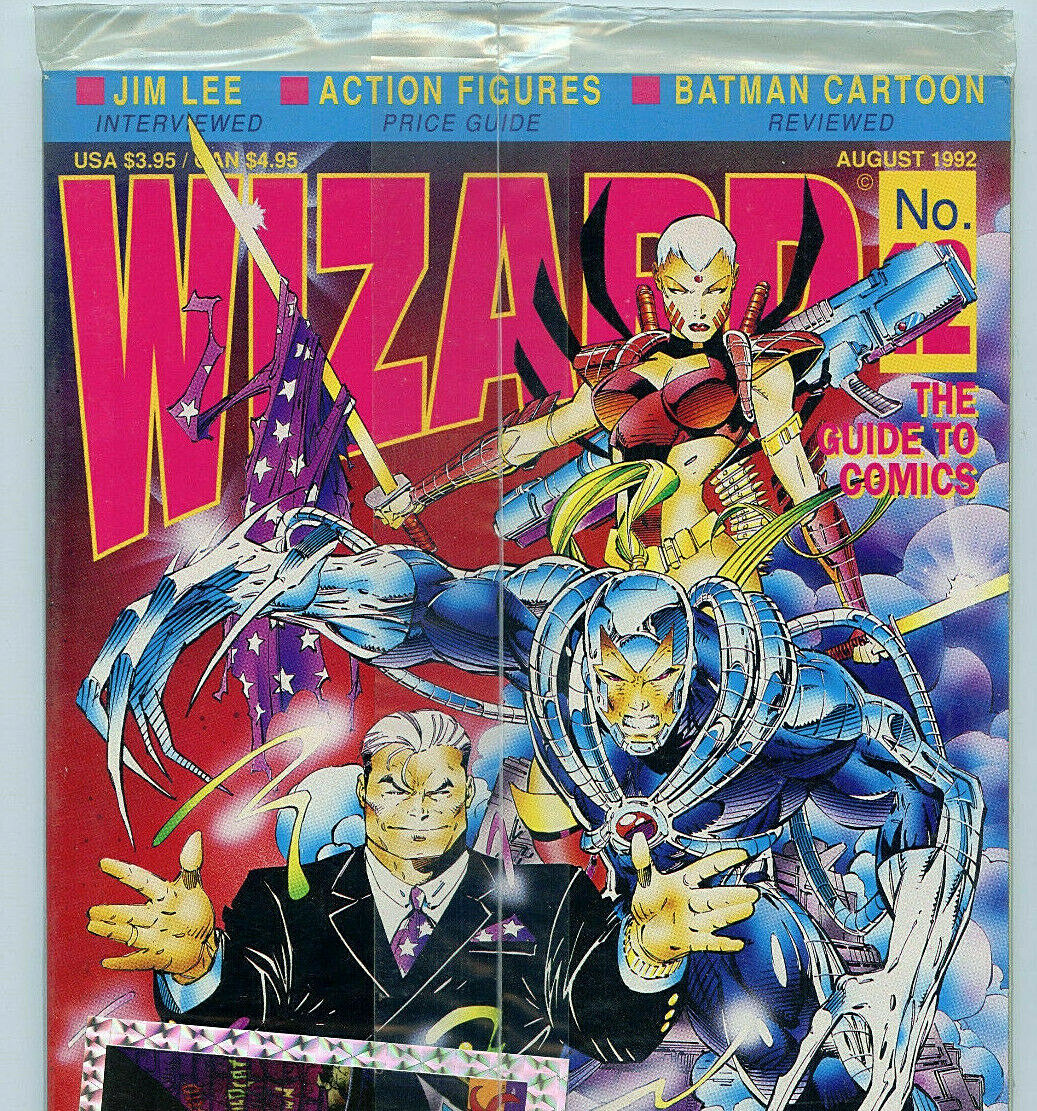 Wizard Magazine Issue #12 New NM/M Bagged 1992 Comic News