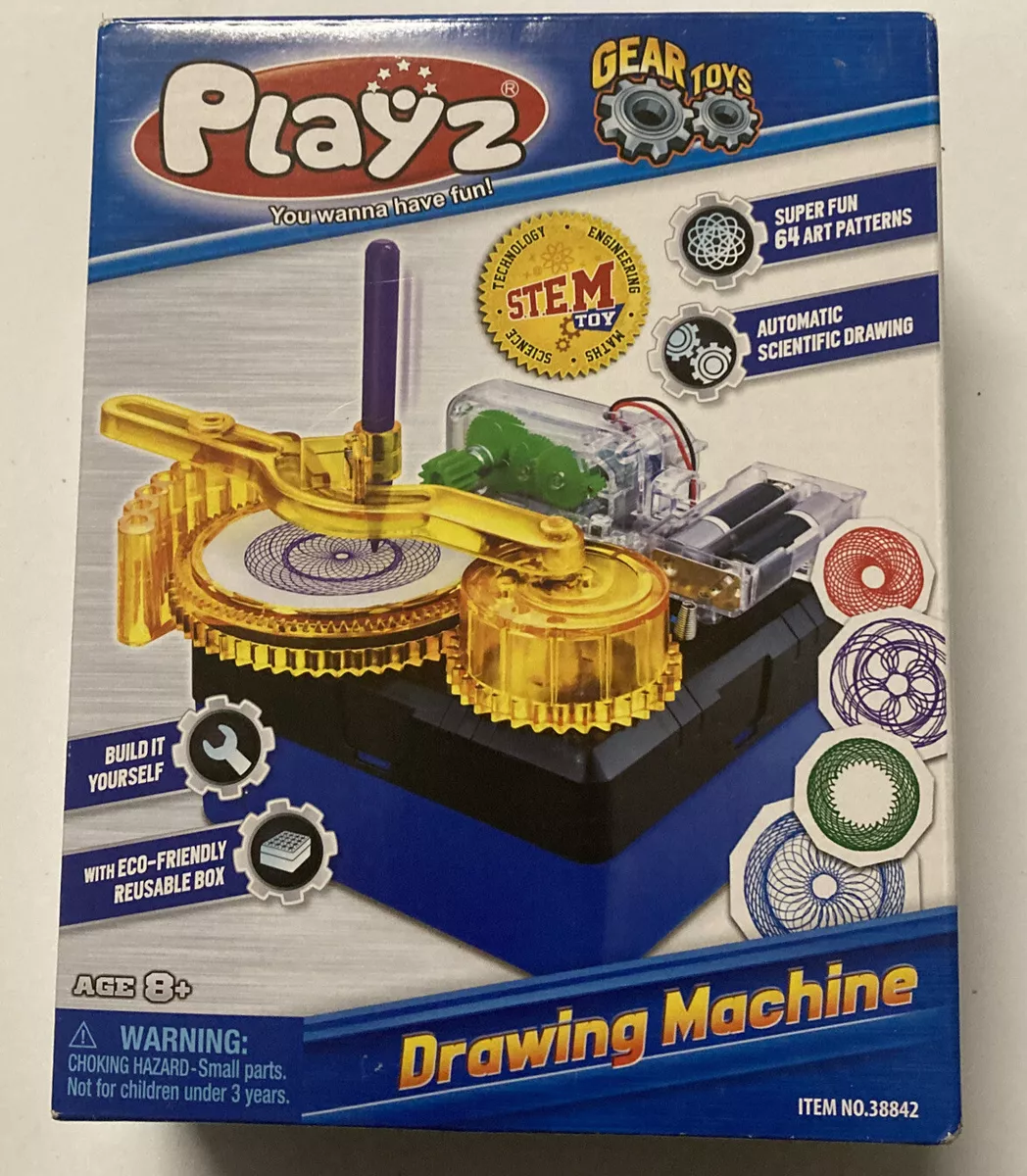  Playz Electric Drawing Kit for Kids - Motorized DIY