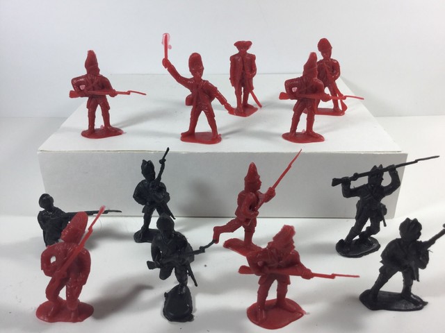 revolutionary war plastic soldiers