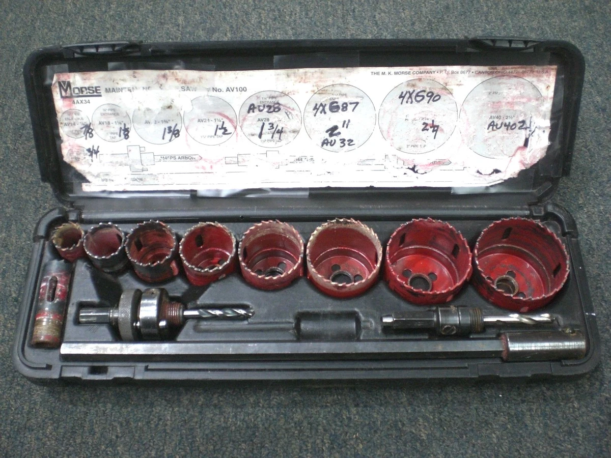 Morse master cobalt hole saw deals