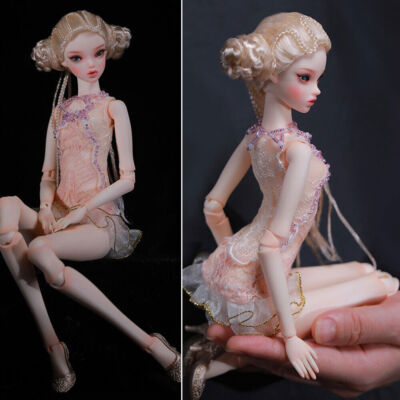 1/4 BJD Doll Supermodel Resin Ball Joint Puppe Clothes Mädchen High Heel Shoes