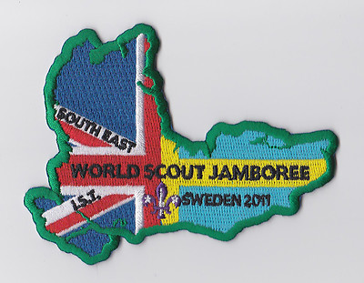 2015 World Scout Jamboree UK SOUTH EAST ENGLAND IST SCOUTS Contingent Patch