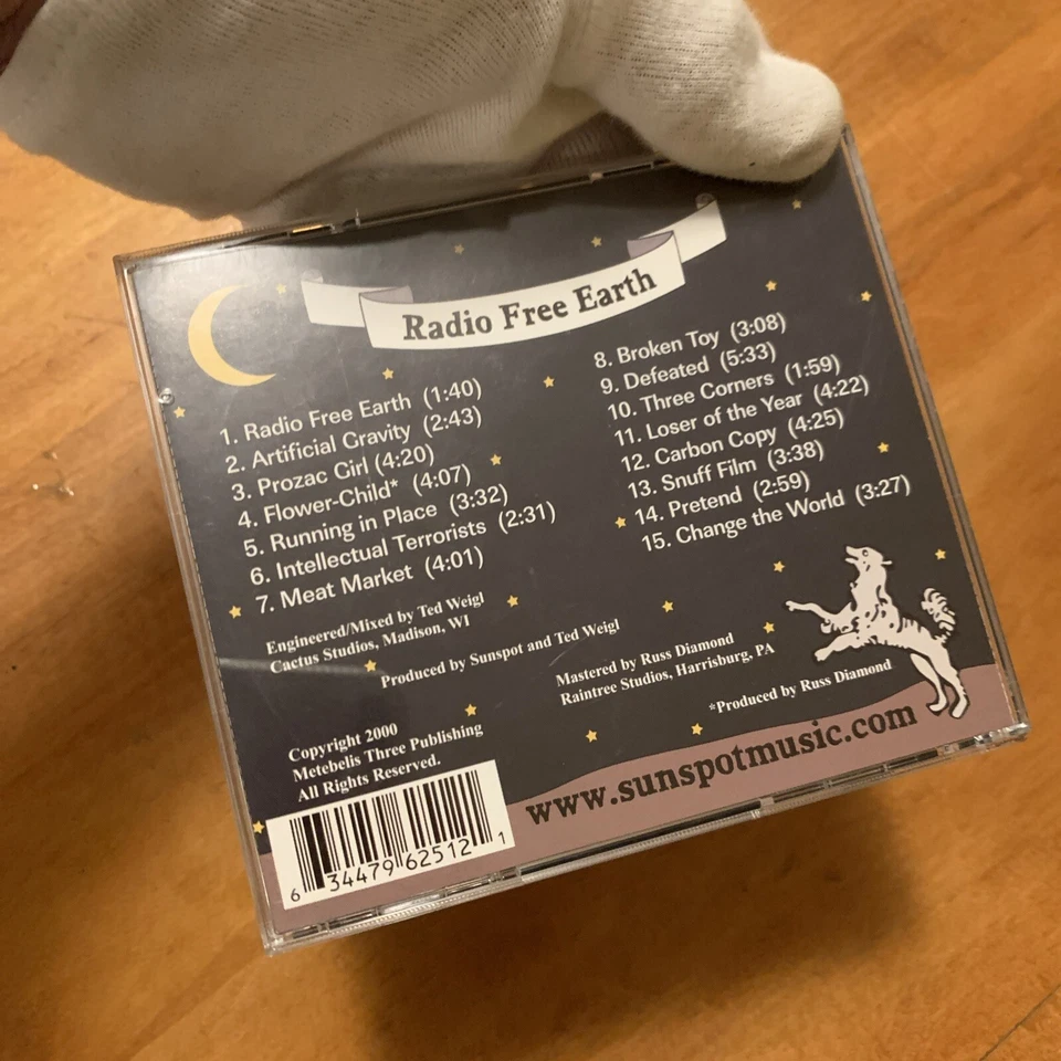 Radio Free Earth by Sunspot (CD, 2000) Foto 3 de 4
