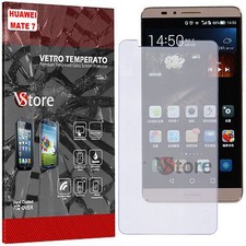 Pellicola Vetro Temperato Per HUAWEI ASCEND MATE 7  Proteggi Shermo Display LCD