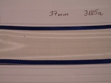 Ordensband blau weiss blau 35mm 0,5m (3185a) m=9,80