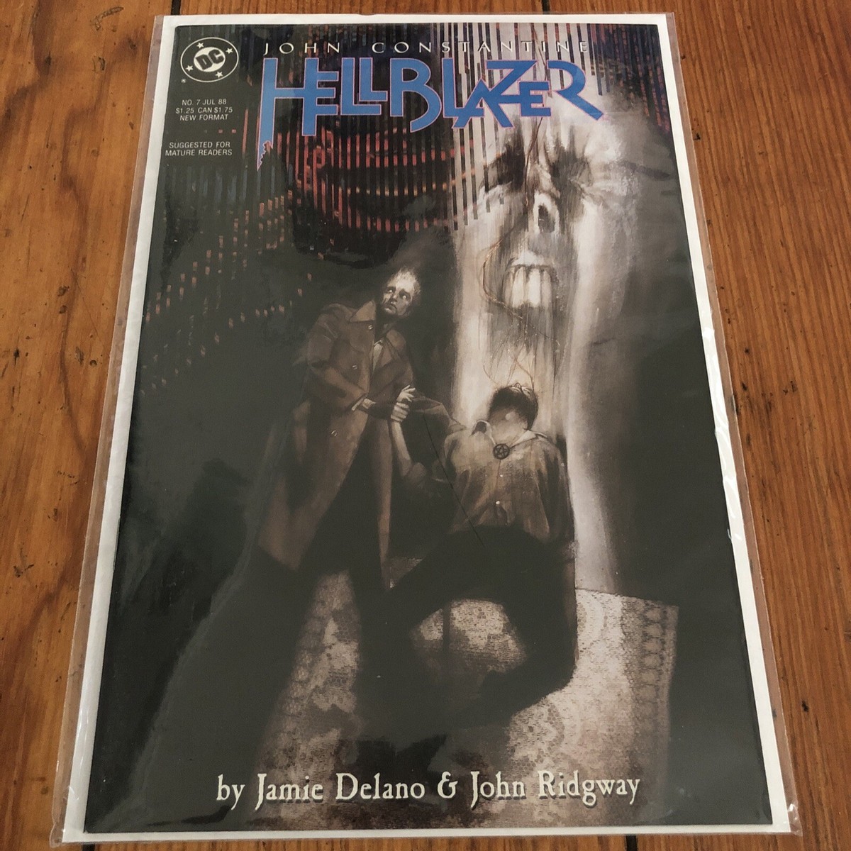 John Constantine: Hellblazer #7 (1988 DC Comics) Jamie Delano