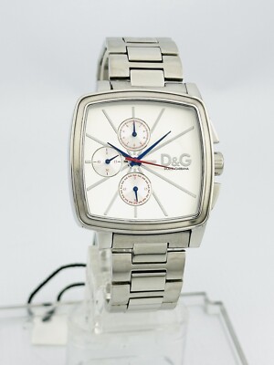 D&G Dolce & Gabbana DW0108 Good Times Chronograph Stainless Steel