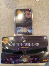 Hocus Pocus Winifred Sanderson Costume Accessory Bundle Teeth & Choker