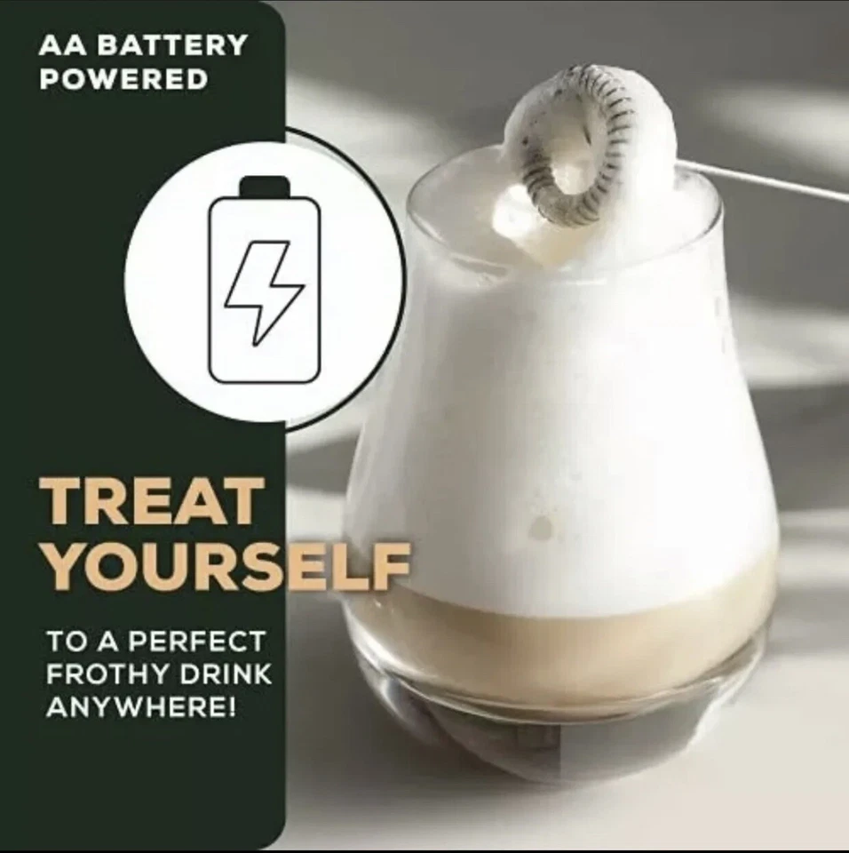 Espumador de leite oficial Café Casa - 2 velocidades portátil - Café com leite expresso - EUA - Imagem 4 de 4