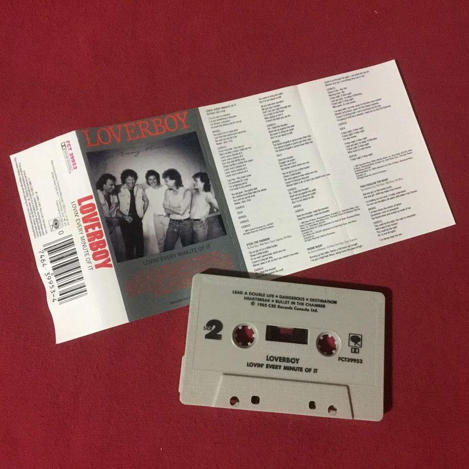 Loverboy – Lovin' Every Minute Of It *1985:Columbia Cassette CT 39953 (EX) copy - Image 2 of 4