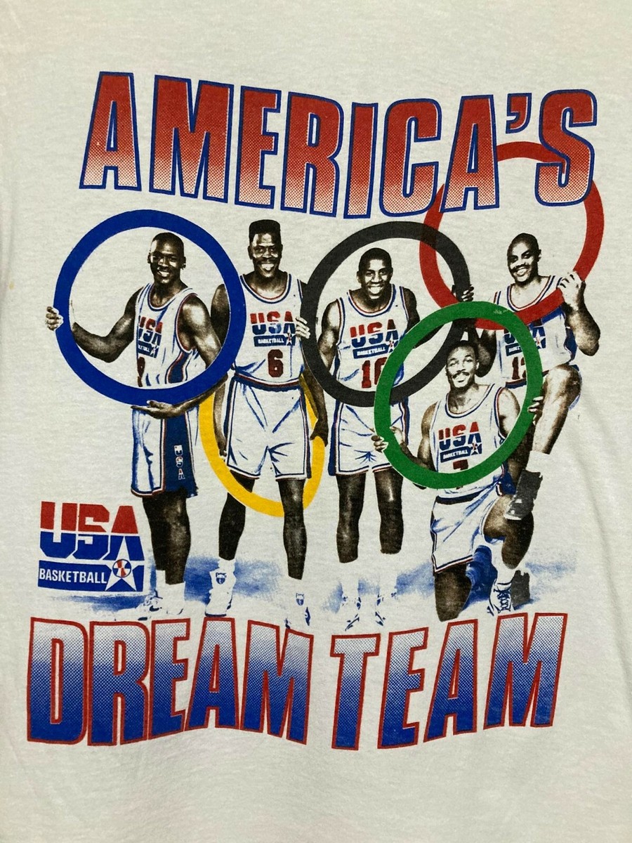 Vintage NBA America's Dream Team USA Basketball T-shirt