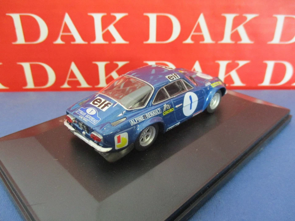 Die cast 1/43 Modellino Auto Renault Alpine A110 Rally Acropolis 1973 JL Therier - Immagine 3 di 4