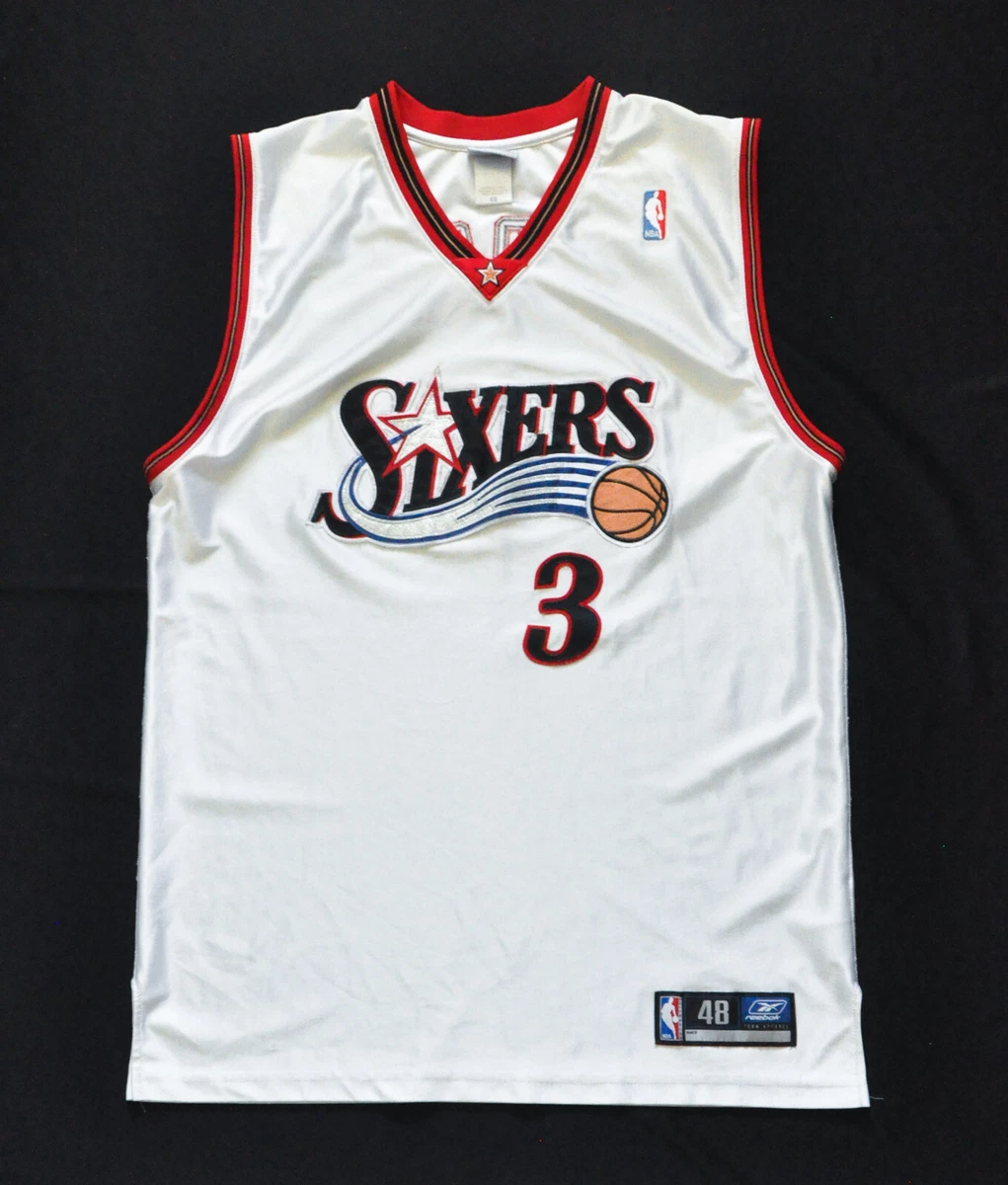 Sixers Retro 76ers Allen Iverson Mitchell & Ness White 2001