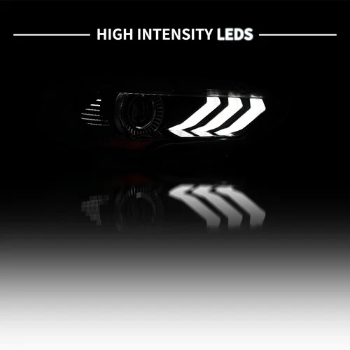 For 2018-2022 Ford Mustang LED Projector Headlights Front Right Passenger Side - Picture 6 of 8