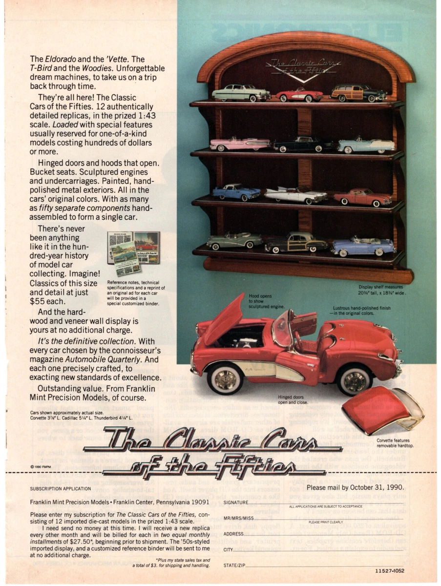 Franklin mint cars 2025