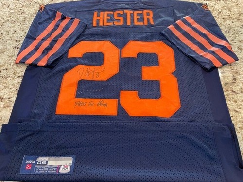 Devin Hester Chicago Bears Autographed Reebok Jersey #23