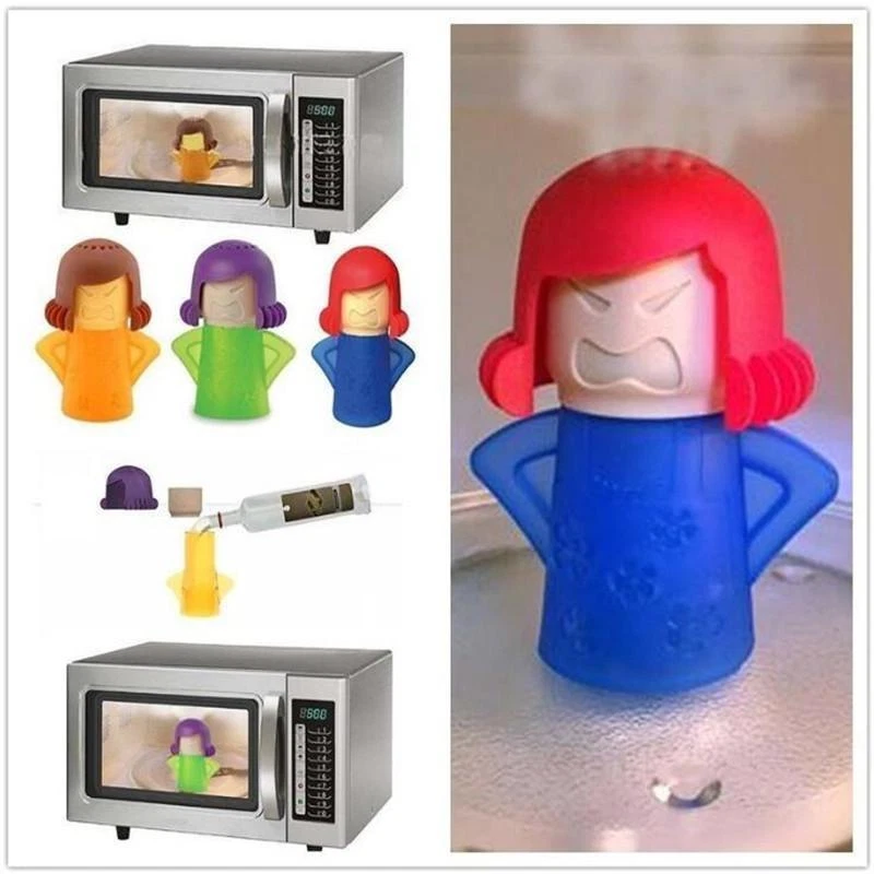 Angry Mama Microwave Cleaner, Multicolor