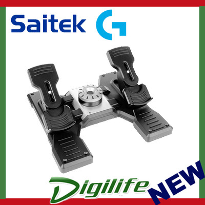 Logitech G Pro Flight Rudder Pedals for PC Simulator Gaming 