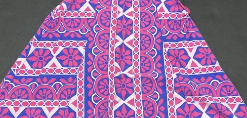 Girl's Tea Collection Blue/Magenta Printed Sundress Size 5 EUC - Picture 3 of 4